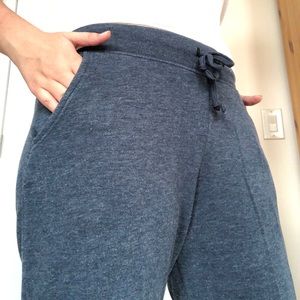 H&M DARK BLUE SWEATPANTS